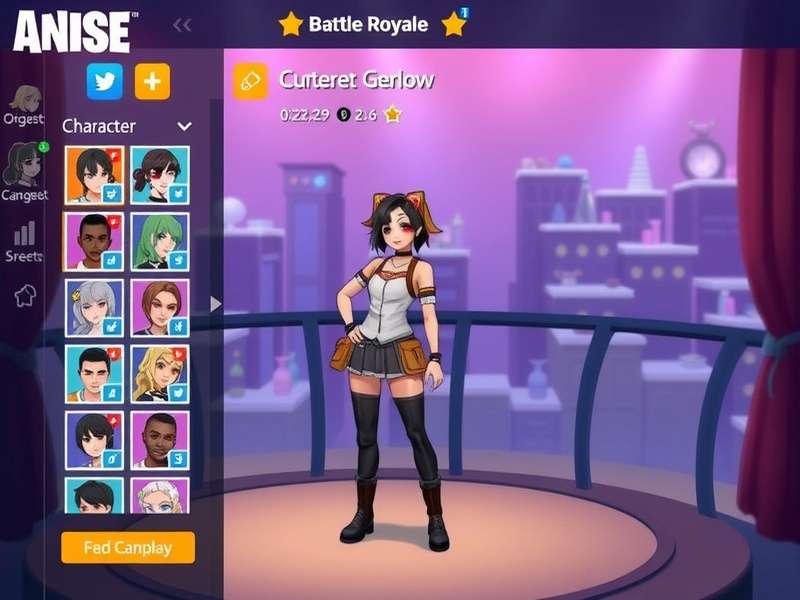 Anise Battle Royal gameplay screenshot